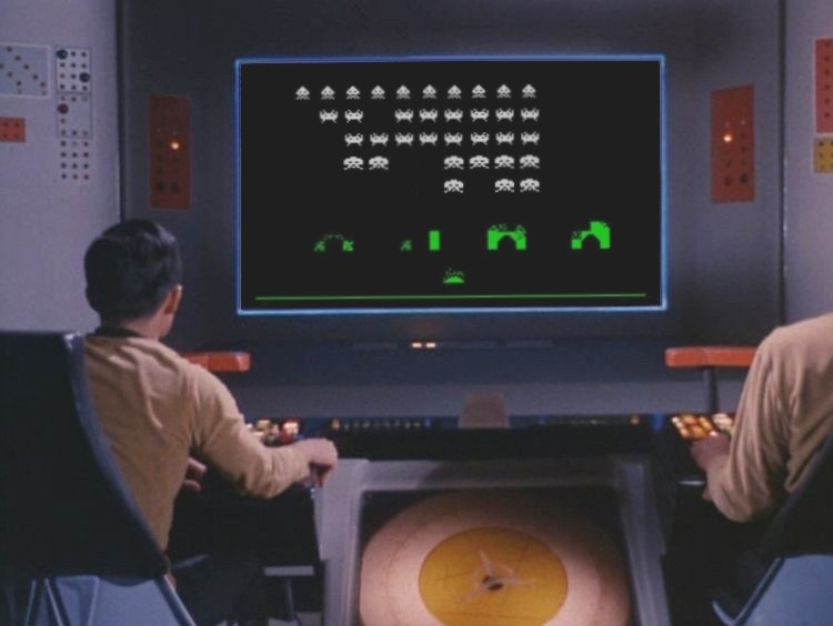 Enterprise Bridge Space Invaders